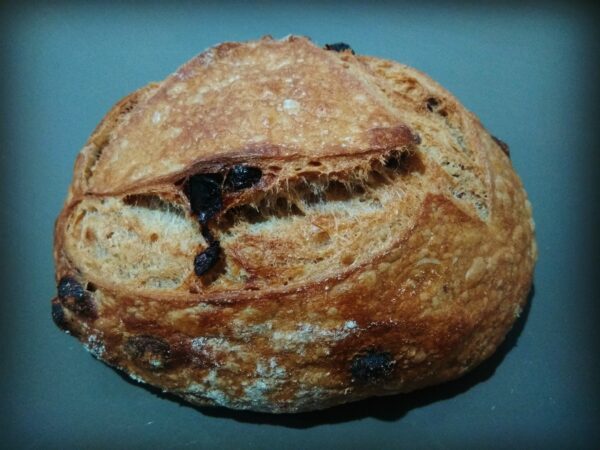 Pain bio aux raisins